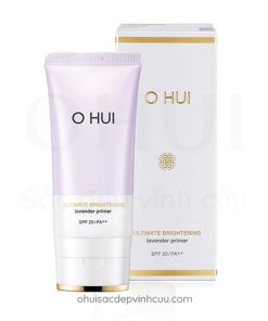 Kem lót nâng tone cho da xỉn màu OHUI Ultimate Brightening Lavender Primer